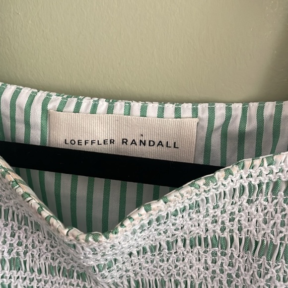 Loeffler Randall puff sleeve top - Picture 2 of 4